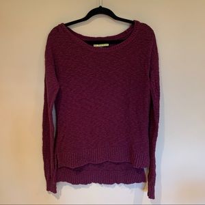 Prince&Fox Maroon Knit Sweater